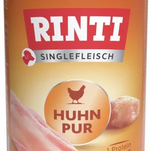 Sparpaket 24 x 400 g Rinti Singlefleisch Huhn pur Hunde Nassfutter Schnäppchen